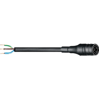 Wieland Rst20i3 patchkabel gebouwinstallatie 3P contrastekker (female) vrij kabeluiteinde 1000MM rst20i3k1b- 15 10SW