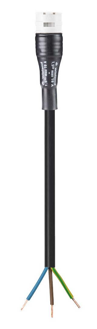 Wieland Rst20i3 kabel F/-2,5MM2 6M grijs rubber 60°C