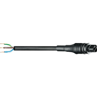 Wieland Rst20i3 patchkabel gebouwinstallatie 3P stekker vrij kabeluiteinde 4000MM