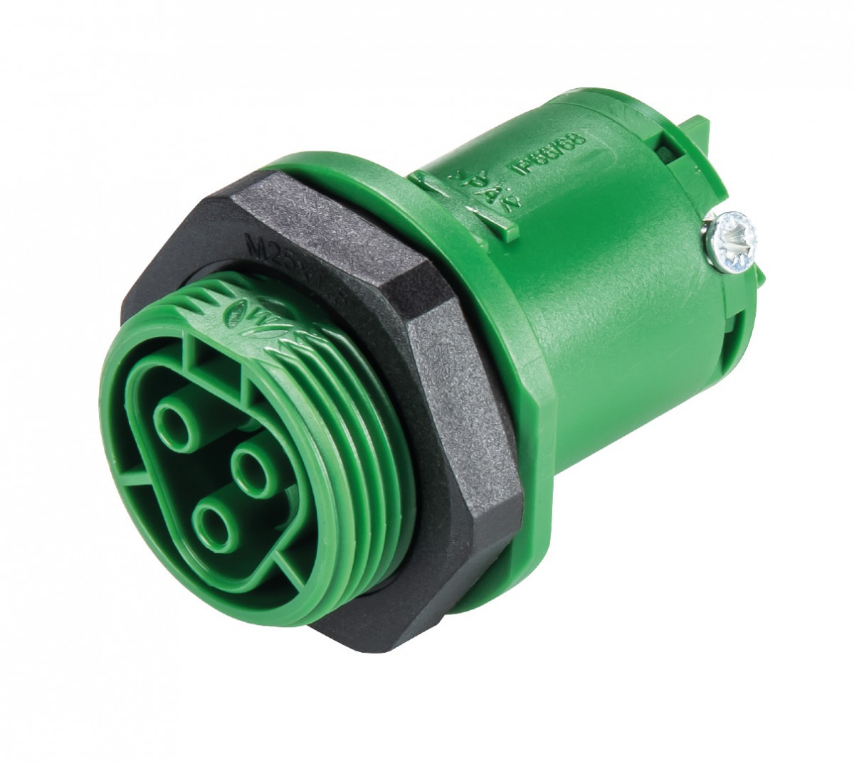 Wieland RST20I3 Rst20i3 Chassis M25 female groen schroef