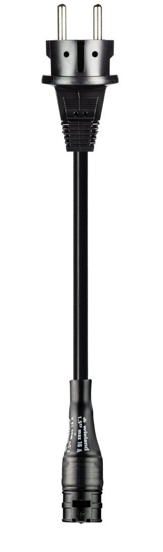 Wieland RST20I3 Rst20i3 Netsnoer 1,5MM² 2,5 meter lichtgrijs PVC