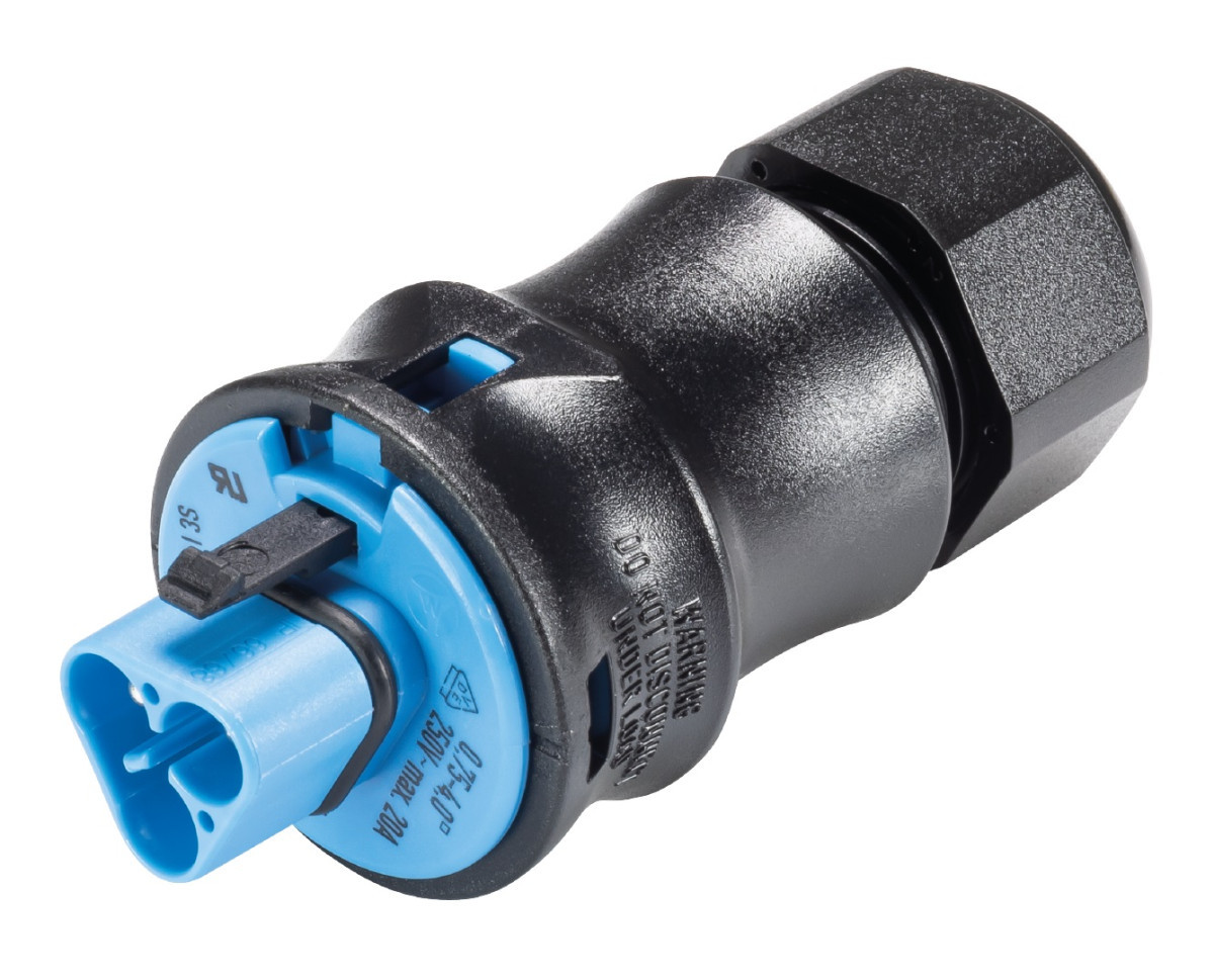 Wieland RST20I3 Stekerdeel Met trekontlasting rst20i3s S1 ZR1SV BL07