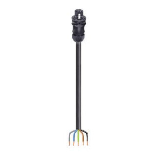 Wieland Rst20i5 patchkabel gebouwinstallatie 5P stekker vrij kabeluiteinde 1000MM rst20i5ks-S 15P 10SW