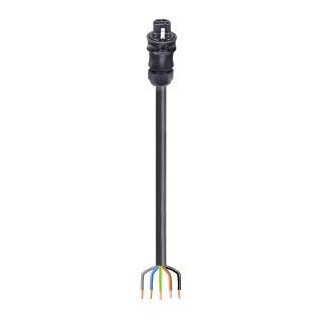 Wieland Rst20i5 patchkabel gebouwinstallatie 5P stekker vrij kabeluiteinde 2000MM rst20i5ks-S 25P 20SW