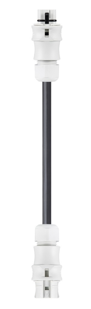 Wieland Rst20i5 kabel M/F 1,5MM2 1M grijs rubber 60°C