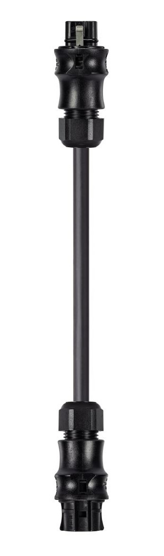 Wieland Rst20i5 kabel M/F 2,5MM2 4M zwart LS0H 70°C