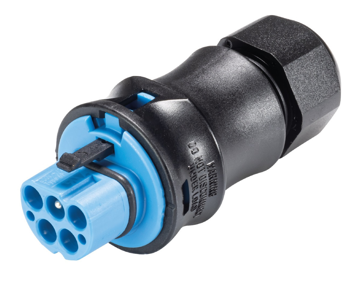 Wieland RST20I5 Stekerdeel Met trekontlasting rst20i5s S1 ZR2SV BL07