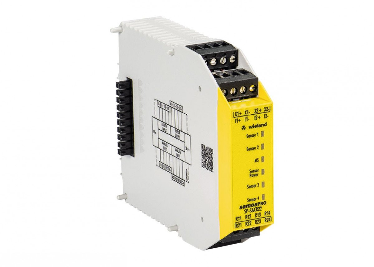 Wieland SAMOS PRO Samos Pro analog module 2 safe inputs RTD + 2 safe inputs 0-20ma, plug