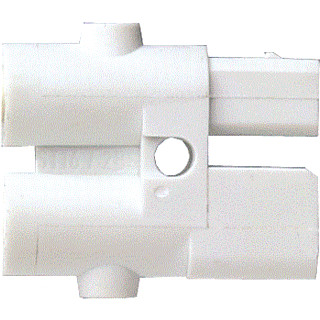 Wieland ST16/2 steker male/female wit