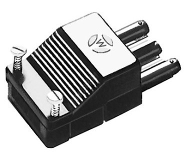 Wieland ST18/3 schroefsteker male zwart