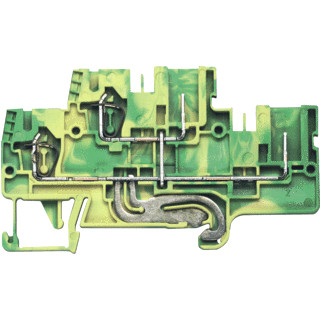 Wieland WK aardrijgklem 0,13-4MM groen/geel