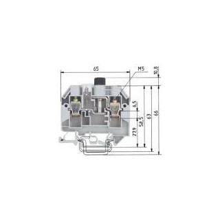 Wieland Zekeringsklem WK 10/siu6,3x32m.GLB/V0