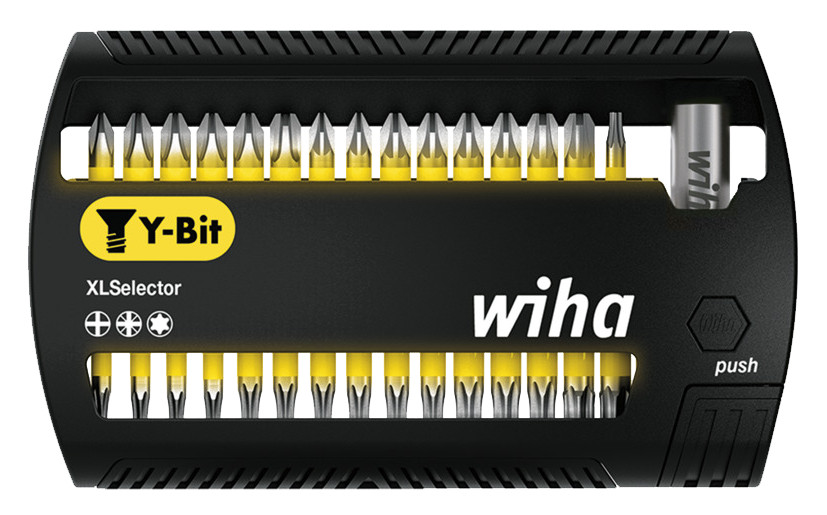 Wiha Bevestigingsgereedschap Bitset xlselector Y-bit 25 7948Y PH/ PZ/torx, 31-delig