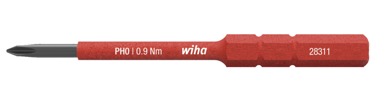 Wiha Bevestigingsgereedschap Slimbit electric kruiskop 2831-11 PH0 0.9 NM