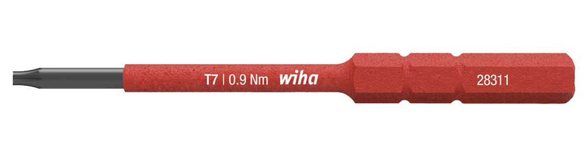 Wiha Bevestigingsgereedschap Slimbit electric torx 2831-15 T7 0.9 NM