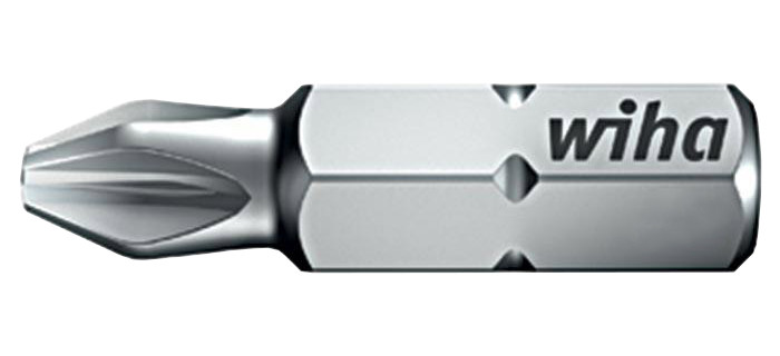 Wiha Bevestigingsgereedschap Standaard bit 1/4" C6,3 kruiskop 7012 pz1x25