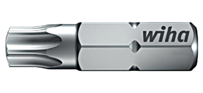 Wiha Bevestigingsgereedschap Standaard bit 1/4" C6,3 torx 7015 t30x25
