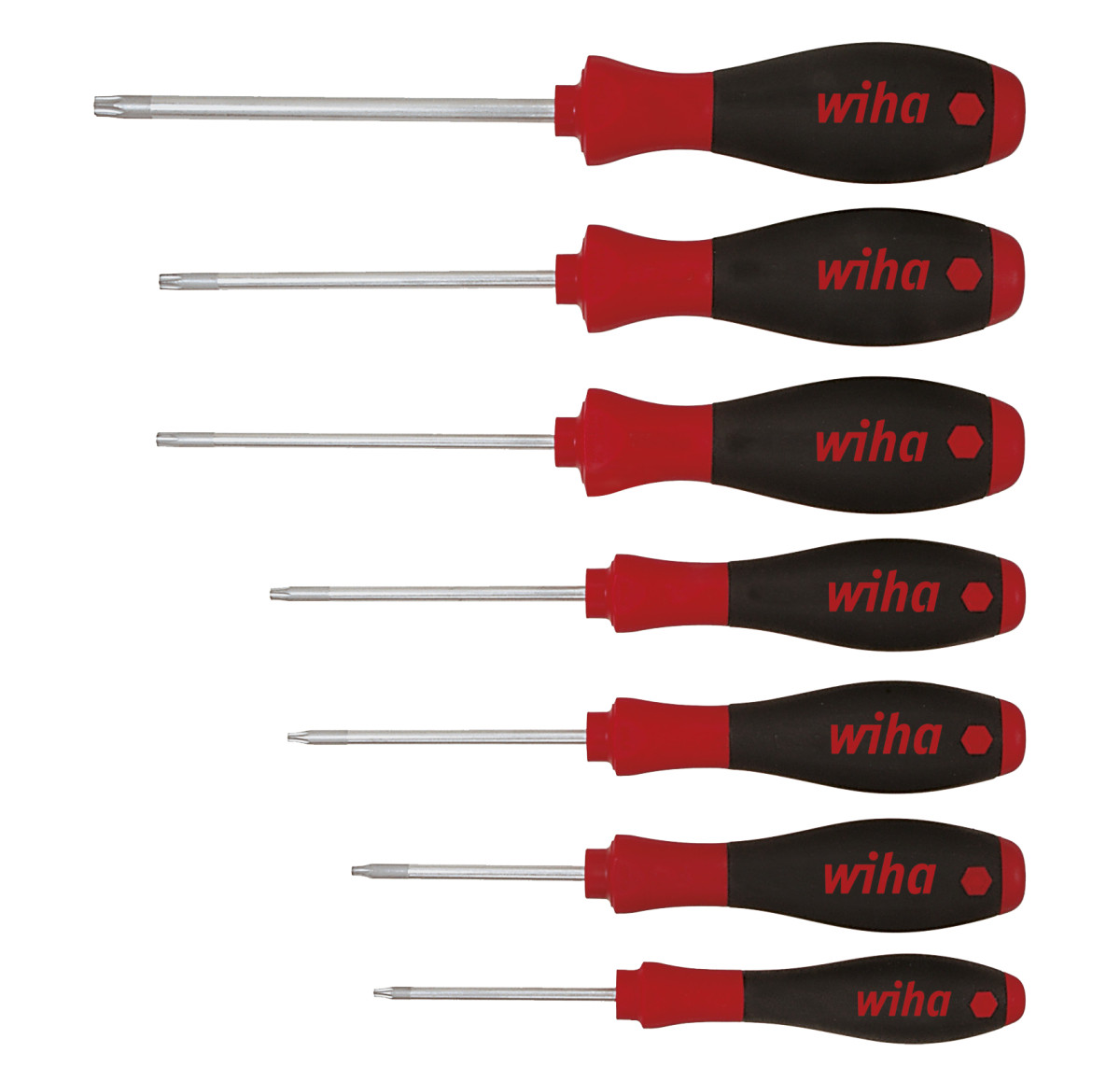Wiha Bevestigingsgereedschap Torx schroevendraaierset softfinish 362, 7-delig