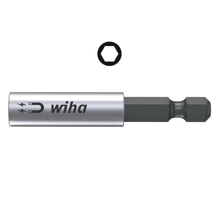 Wiha Bevestigingsgereedschap Magnetische bithouder 1/4" extra sterke magneet 7113P 60MM
