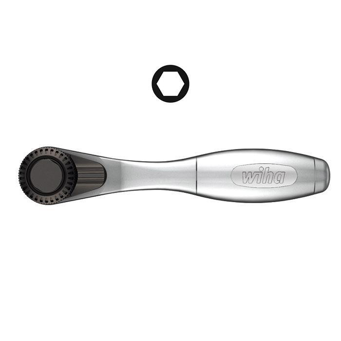 Wiha Bevestigingsgereedschap Bitratel 1/4" met duimwiel SB2463 001 in blister Wiha Bevestigingsgereedschap Bitratel 1/4" met duimwiel SB2463 001 in blister