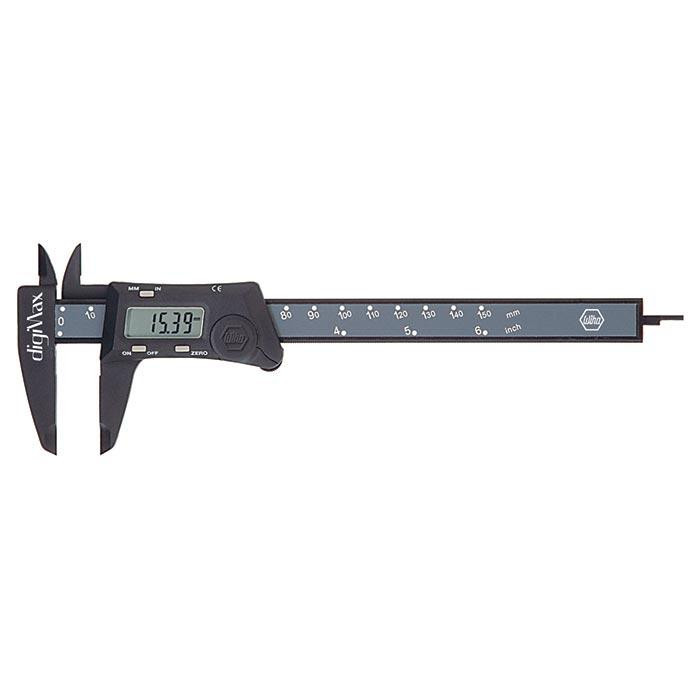 Wiha Afteken- en meetgereedschap Digitale schuifmaat digimax 4111 aflezing 0,01MM 150MM in blister Wiha Afteken- en meetgereedschap Digitale schuifmaat digimax 4111 aflezing 0,01MM 150MM in blister