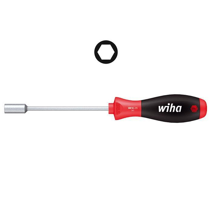 Wiha Bevestigingsgereedschap Dopschroevendraaier softfinish ronde schacht 341 12,0x125