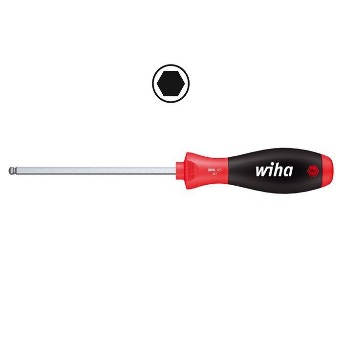 Wiha Bevestigingsgereedschap Inbus kogelkop schroevendraaier softfinish zeskantschacht 367 8,0 Wiha Bevestigingsgereedschap Inbus kogelkop schroevendraaier softfinish zeskantschacht 367 8,0