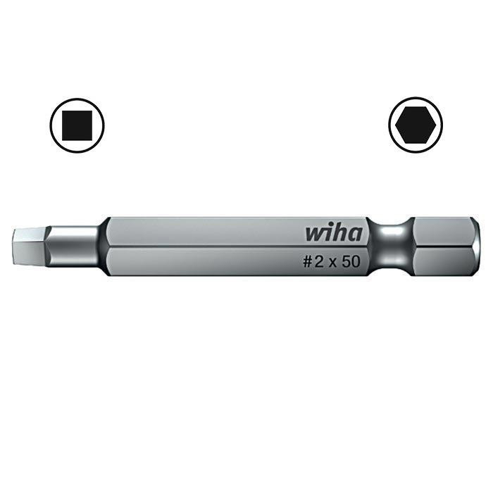 Wiha Bevestigingsgereedschap Professional bit 1/4" e6,3 robertson 1 7048Z 2,3x90mm Wiha Bevestigingsgereedschap Professional bit 1/4" e6,3 robertson 1 7048Z 2,3x90mm