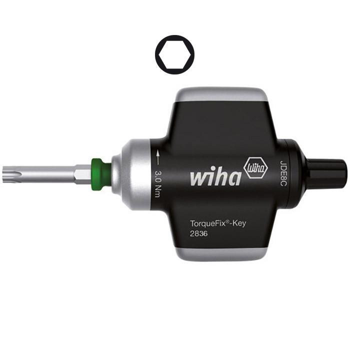 Wiha Bevestigingsgereedschap Sleutelgreep momentschroevendraaier torquefix-key 28360 1,1 NM Wiha Bevestigingsgereedschap Sleutelgreep momentschroevendraaier torquefix-key 28360 1,1 NM
