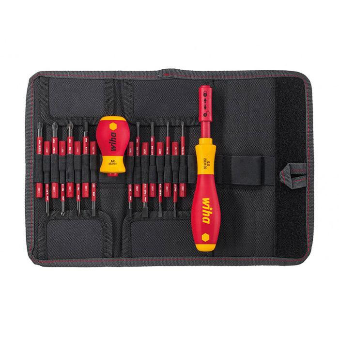 Wiha Bevestigingsgereedschap Slimbitset softfinish slimvario electric 2831 1000V vde SL/PH/PZ/ Wiha Bevestigingsgereedschap Slimbitset softfinish slimvario electric 2831 1000V vde SL/PH/PZ/