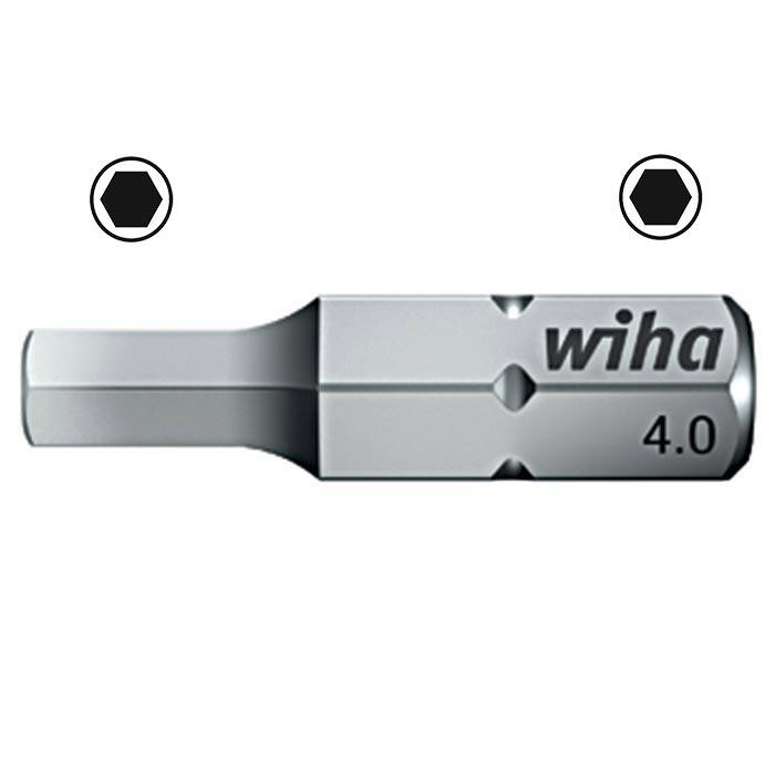 Wiha Bevestigingsgereedschap Standaard bit 1/4" C6,3 inbus 7013 6,0x25