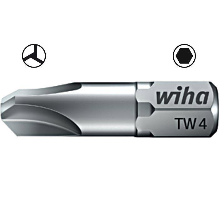 Wiha Bevestigingsgereedschap Standaard bit 1/4" C6,3 tri-wing 7019 5x25 Wiha Bevestigingsgereedschap Standaard bit 1/4" C6,3 tri-wing 7019 5x25