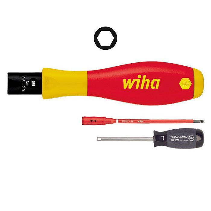 Wiha Bevestigingsgereedschap Torquevario-S electric momentschroevendraaier 2872 0,5-2,0 NM (6% Wiha Bevestigingsgereedschap Torquevario-S electric momentschroevendraaier 2872 0,5-2,0 NM (6%