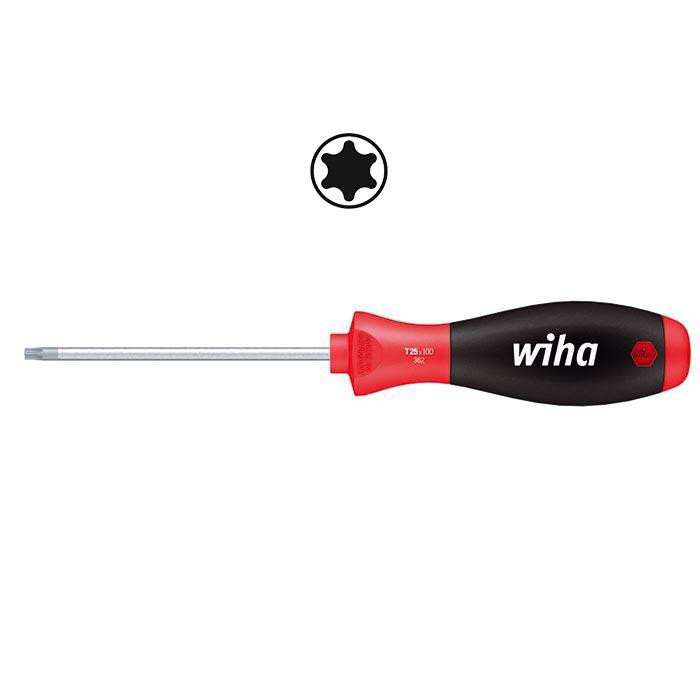 Wiha Bevestigingsgereedschap Torx schroevendraaier softfinish ronde schacht 362 t6x60