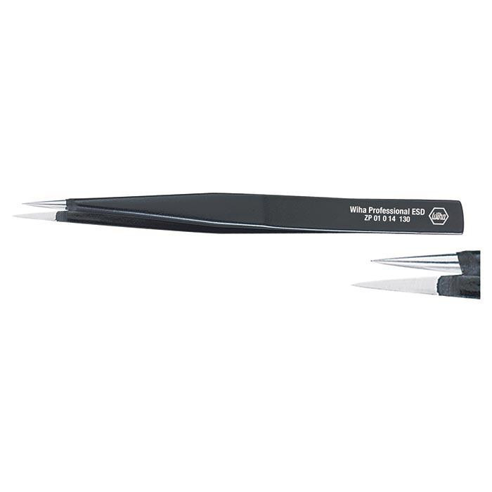 Wiha Tangen Universele pincet professional esd ZP 01 0 14 130MM Wiha Tangen Universele pincet professional esd ZP 01 0 14 130MM