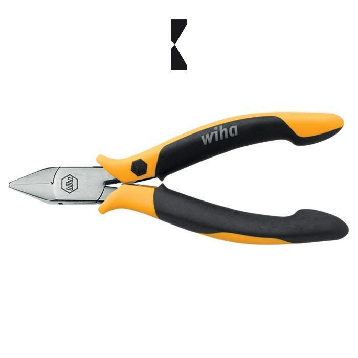 Wiha Tangen Zijkniptang professional esd Z41304. brede, spitse kop zonder fac Wiha Tangen Zijkniptang professional esd Z41304. brede, spitse kop zonder fac