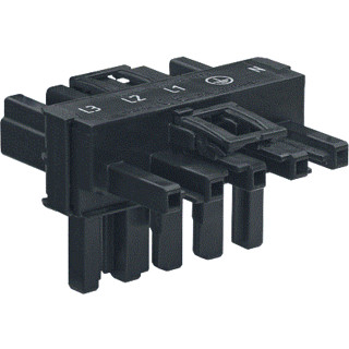 Wago T-verdeler 5-pol.ZW.