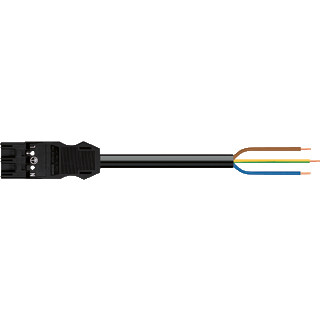 Wago Serie 771 patchkabel gebouwinstallatie 3P stekker vrij kabeluiteinde 6000MM