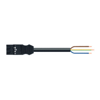 Wago Serie 771 patchkabel gebouwinstallatie 3P stekker vrij kabeluiteinde 1000MM