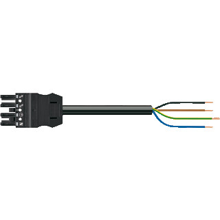 Wago Serie 771 patchkabel gebouwinstallatie 4P contrastekker (female) vrij kabeluiteinde 2000MM