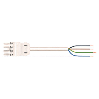 Wago Serie 771 patchkabel gebouwinstallatie 4P contrastekker (female) vrij kabeluiteinde 5000MM