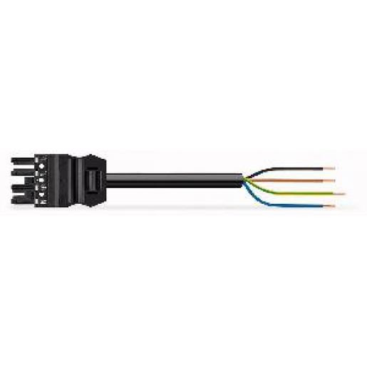 Wago Serie 771 patchkabel gebouwinstallatie 4P contrastekker (female) vrij kabeluiteinde 6000MM
