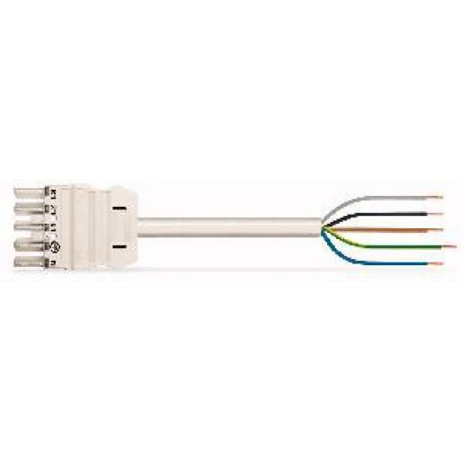 Wago Serie 771 patchkabel gebouwinstallatie 5P contrastekker (female) vrij kabeluiteinde 7000MM