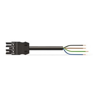 Wago Serie 771 patchkabel gebouwinstallatie 4P contrastekker (female) vrij kabeluiteinde 8000MM