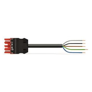Wago Serie 771 patchkabel gebouwinstallatie 5P contrastekker (female) vrij kabeluiteinde 8000MM
