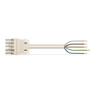 Wago Serie 771 patchkabel gebouwinstallatie 5P contrastekker (female) vrij kabeluiteinde 8000MM