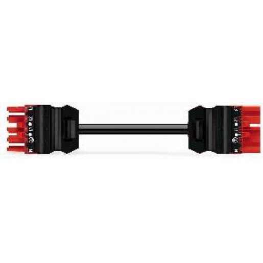 Wago Serie 771 patchkabel gebouwinstallatie 5P contrastekker (female) stekker 1000MM