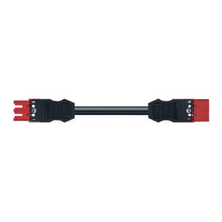 Wago Serie 771 patchkabel gebouwinstallatie 3P contrastekker (female) stekker 2000MM