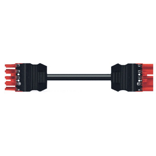 Wago Serie 771 patchkabel gebouwinstallatie 5P contrastekker (female) stekker 4000MM