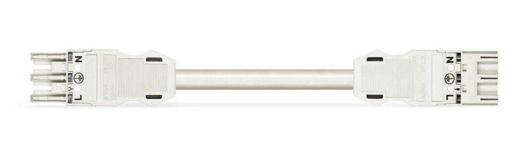 Wago Serie 771 patchkabel gebouwinstallatie 3P contrastekker (female) stekker 5000MM 771-9993/016-502
